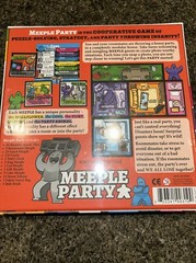 Meeple Party Board Game English Strategy Co-Op 9th Level 2019 NEW SEALED G03