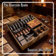 Zombicide White Death Organizer Insert Retail Edition 3D Printed Miniature Stora
