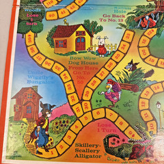 Vintage The Uncle Wiggly Board 1967 Pre-owned Classic Game