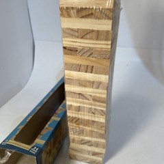 72 Pc Tumbling Tower Game Wooden Mini Jenga Age 6+ / 2-4 Players