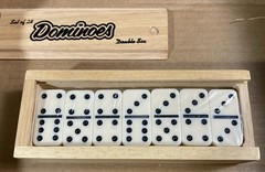 Ridley’s Set Of 28 Dominos Double Six Wooden Box Instructions Retro Box New