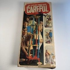 Vintage 1967 Careful The Toppling Tower Game COMPLETE w/ Box