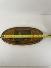 Vintage Great Western Ent. Wooden Cribbage Board – Flying Ducks Wildlife Theme