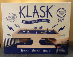 New Klask WOOD Board Game An Epic Magnetic 2 player Battle 8 and Up