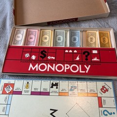 Vintage 1961 Monopoly Board Game Rare Original Old Complete