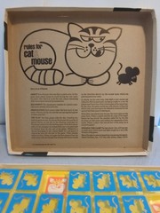 Game of CAT and MOUSE Complete Board Game 1971 Parker Brothers