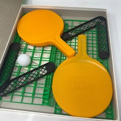 Official Nerf Ping Pong Table Tennis Game – Parker Brothers COMPLETE VTG 1982