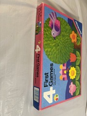 4 First Games by Ravensburger 1988, 2-6 Players, Children Ages 3-8 Kids Complete
