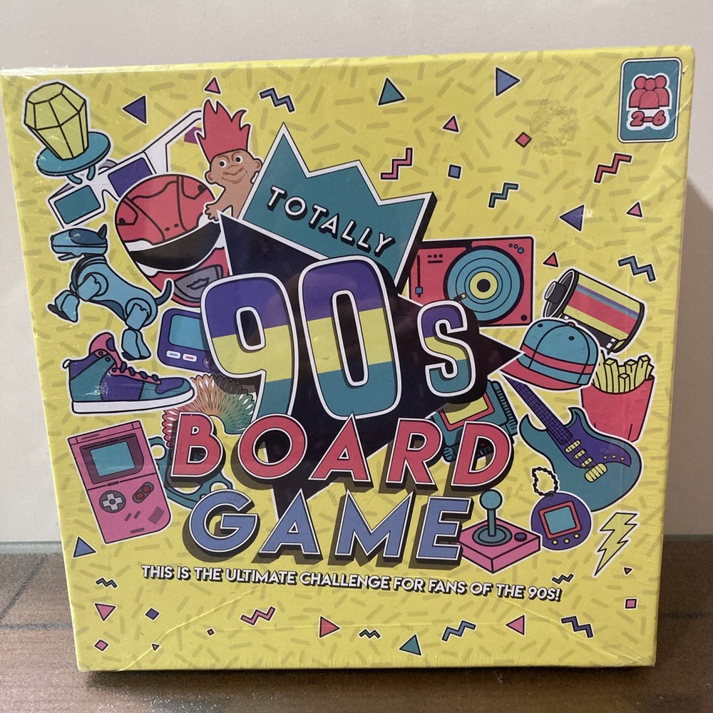 Totally 90’s Board Game by Gift Republic Ages 12+ NEW