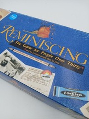 Reminiscing Board Game Trivia 1939-1989 Complete Game Board Only