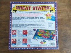 GREAT STATES! Board Game, 2010 International Playthings, New in Box Cellophane