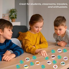 Know The World Card Game – Engaging Trivia Challenge for All Ages | Portable Fun