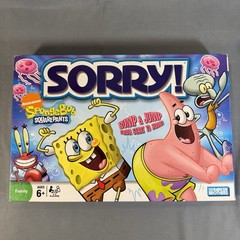 SpongeBob SquarePants Board Game Lot. Sorry Operation Trivial Pursuit Scene It