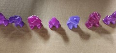 JBF Lot of 14 Purple Crazy Bones