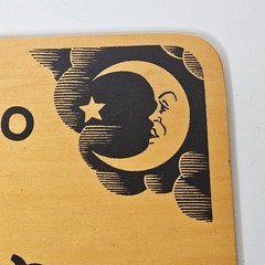 1967 Ouija Board Parker Brothers No.602 William Fuld Wooden Deluxe Edition Rare