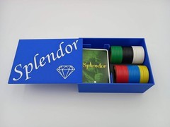 Splendor board game organizer and travel box