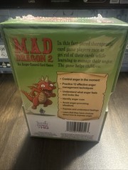 Mad Dragon 2 Anger Control Card Game Children 6-12 Years Therapy Games HQ New
