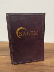 Facade Games Salem Witch Trials Board Game Book Edition with Cards & Tokens