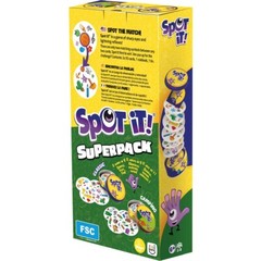 Spot It! Super Pack Classic & Camping Family Card Game Zygomatic Matching Party