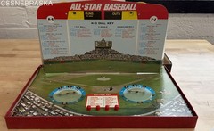 Vintage Cadaco All-Star Baseball Game 1968 Ethan Allen Board Game Player Discs