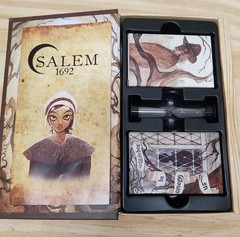 Salem 1692 – Board Game – Facade Games – Open Box Clean Complete