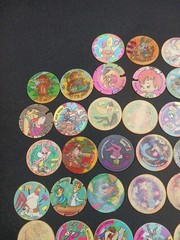60 Vintage Tazos Sabritas Pogs Mexico Rare 1994-1995 Warner Bros, 20th C Fox Mix