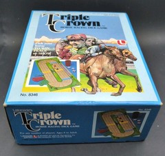 Vintage 1982 Triple Crown Horse Racing Dice Game No. 8346 Lakeside Complete New