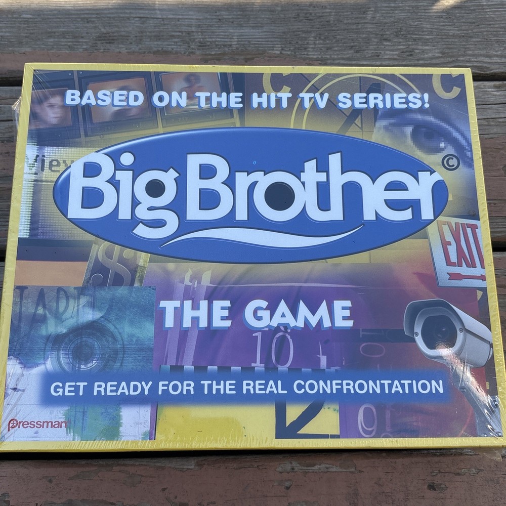 Big Brother Board Game Pressman Classic Reality TV Show BRAND NEW SEALED