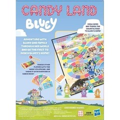 Hasbro Candy Land Bluey Edition Board Game Kids Unisex OS Multicolor Classic