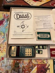 DALLAS Mattel Electronic Board Game 1981 Parker Brothers Working