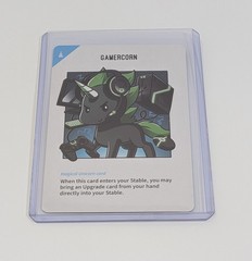 Unstable Unicorns Gamercorn Gamestop USA Exclusive Promo Card 2nd Print New OOP