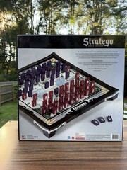 Stratego Onyx Edition Board Game 100% Complete 2009 Hasbro Printed Manual