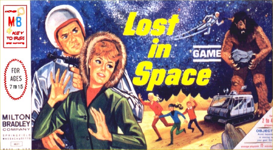 LOST IN SPACE BOARD GAME MAGNET! 3 1/2″ X 2″