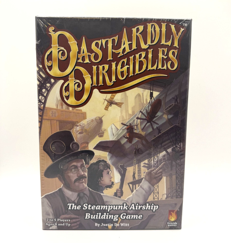 Dastardly Dirigibles: The Steampunk Airship Building Card Game