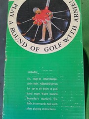Vintage Arnold Palmer Indoor Golf Game.