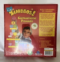 Zimbbos! Elephantastic Pyramids Board Game New / Sealed Blue Orange Games
