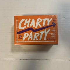 Charty Party The Game of Absurdly Funny Charts Adult Card Game NIB SEALED Gift!