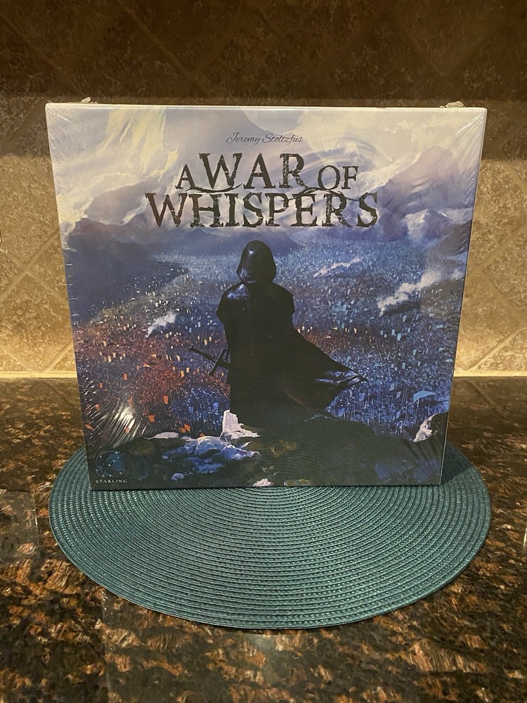 A War of Whispers Standard 2nd Edition Strategic Board Game – New Sealed