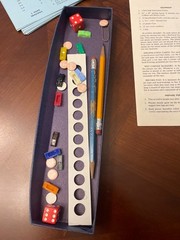 1961 Avalon Hill Le Mans Racing Board Game – Vintage – 11 Cars, 12 Cards & 2Dice