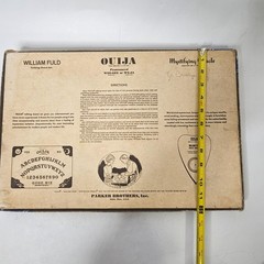 1967 Ouija Board Parker Brothers No.602 William Fuld Wooden Deluxe Edition Rare