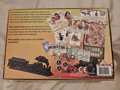 Kolossal Games Western Legends Board Game + Ante Up & Blood Money, + Playmat
