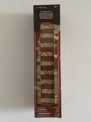 Tumbling Tower Game 72pc Wooden Stacking Blocks Classic Games Factory Sealed