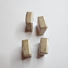 ~4~ c.1920-30s MAH-JONG BAMBOO BONE TILES #7 COINS DOTS WHEELS MA JONGG MAHJONG