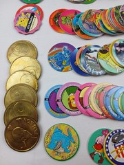 Vintage Mixed Lot of Pogs Milk Caps From the 90s