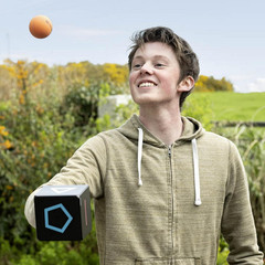 KOMBOID Ball Bouncing Skill Game for Teenagers and Adults. 12+ Years Old. Cube X