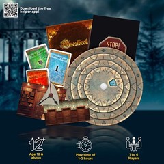 EXIT The Game The Sinister Mansion Escape Room Board Game Ages 12+ New