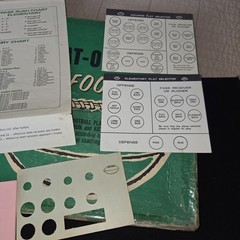 1972 1971 Season Strat-O-Matic Pro Football Sports Board Game missing Steeler