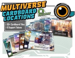 Marvel United MULTIVERSE CARDBOARD LOCATIONS New! KICKSTARTER EXCLUSIVE! KSE