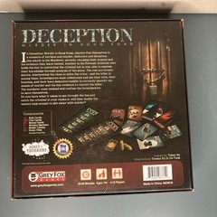 Deception Murder in Hong Kong Board Game 100% Complete