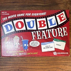 Double Feature Movie Game For Everyone Renegade, ages 10+, 4-10 players